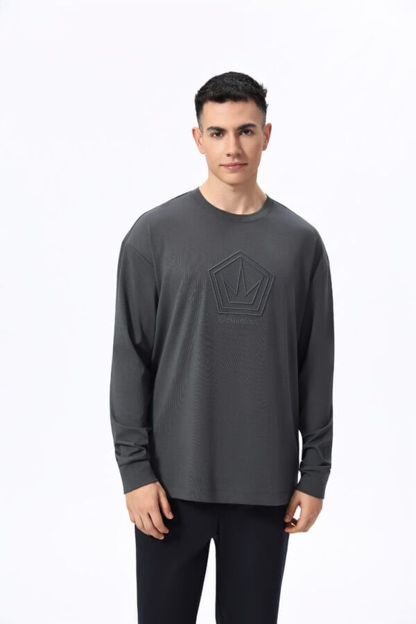 Charcoal Men’s Blouse