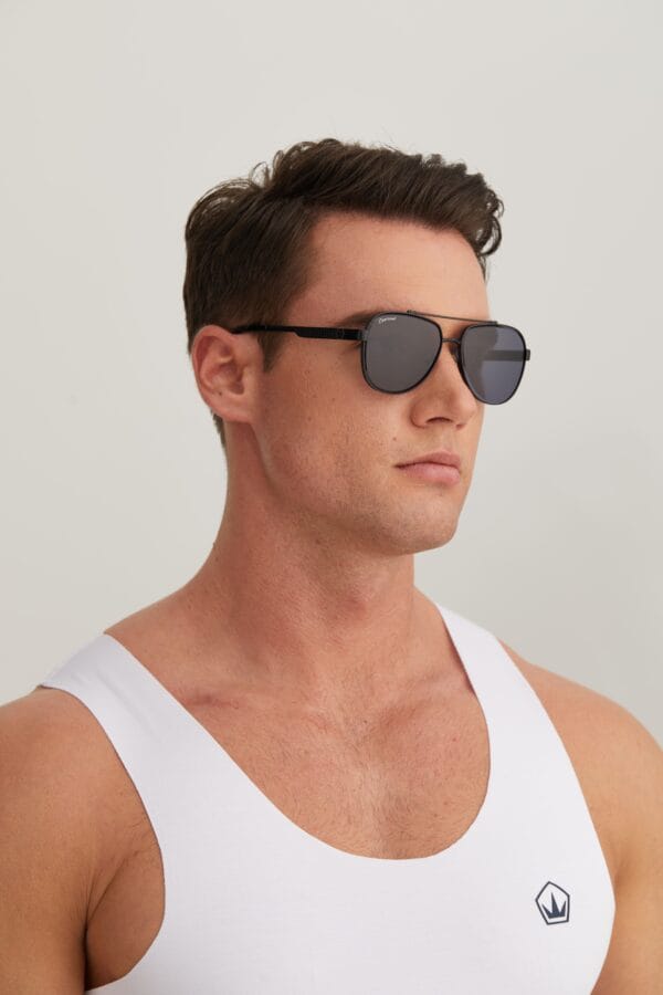 Charcoal Unisex Sunglasses