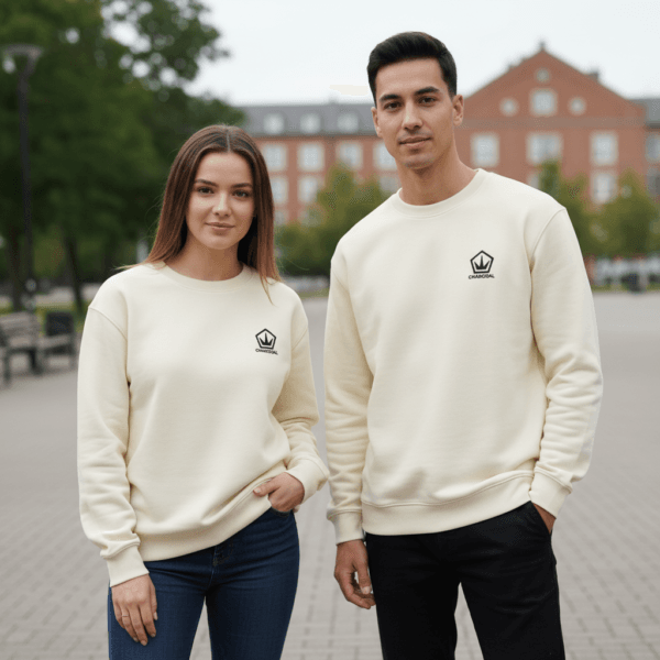 Charcoal Unisex Blouse