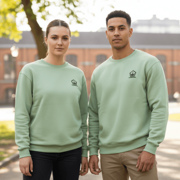 Charcoal Unisex Blouse