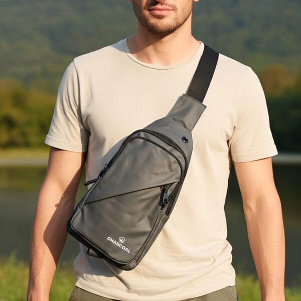 Charcoal Shoulder Bag