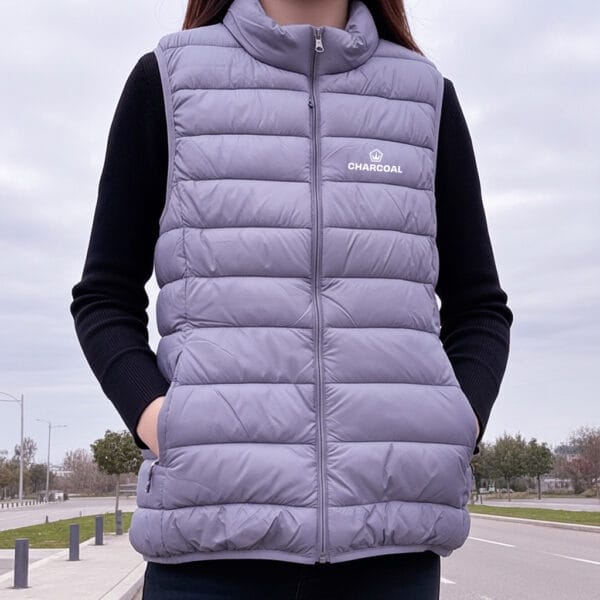 Women's Charcoal Vest