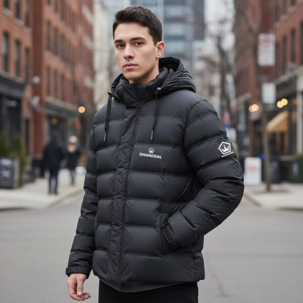 Charcoal Men's Jacket