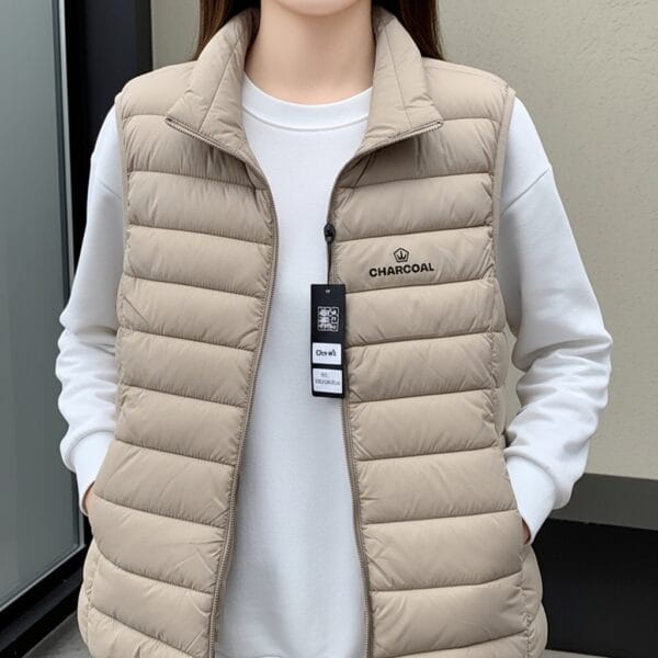 Women's Charcoal Vest