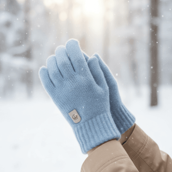 Charcoal Winter Gloves
