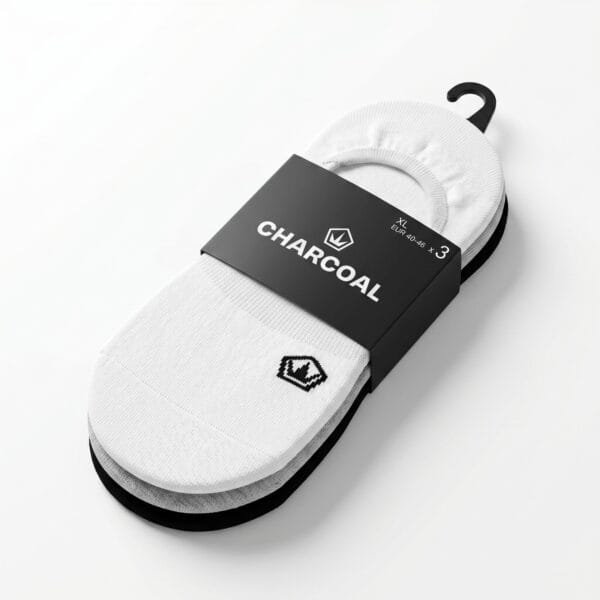 Charcoal Men's Socks - 3 Pair (40-46)