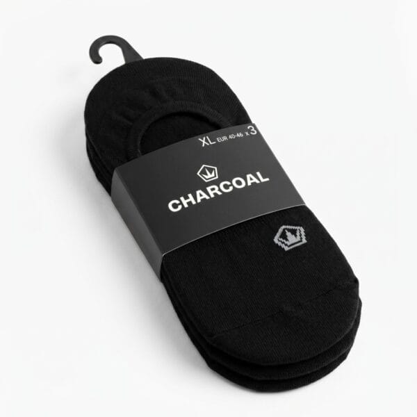 Charcoal Men's Socks - 3 Pair (40-46)